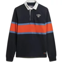 Striped rugby polo shirt Superdry Vintage Athletic