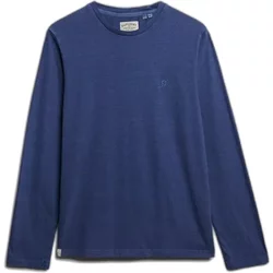 Long Sleeve Linen T-Shirt Superdry Classique