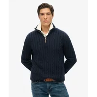 1/2 zip sweater Superdry Classic Cable