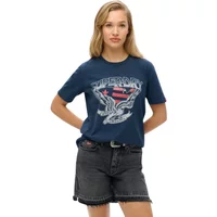 Casual fancy t-shirt for women Superdry Varsity