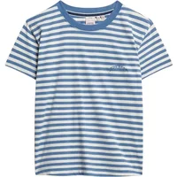 Fitted striped women's T-shirt Superdry Essential Logo