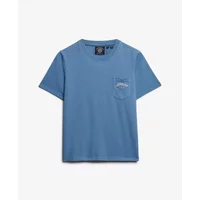 Women's pocket T-shirt Superdry Garment Dye Essential