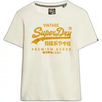 Women's graphic logo T-shirt Superdry Vintage