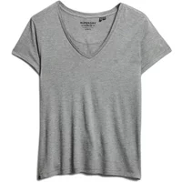 Gebruschter bestickter Damen-T-Shirt Superdry Studios