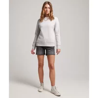 Sweatshirt bestickte Frau Superdry Vintage Logo