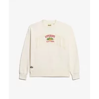 Sweatshirt, weit geschnitten, Damen Superdry Travel Souvenir