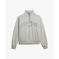 Sweatshirt 1/2 zip woman Superdry Athletic Ess Applique