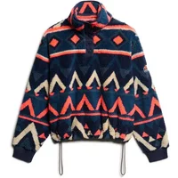 Half zip sweatshirt woman Superdry Super Soft