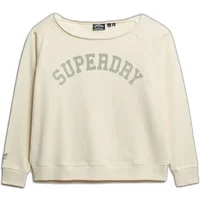 Sweatshirt woman Superdry Athletic Essentials Bardot