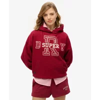 Women's hooded sweatshirt with appliqué design Superdry Athletic Essentials