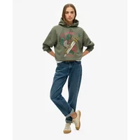 Women's hooded sweatshirt Superdry Neo Trad Tattoo
