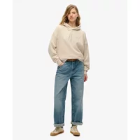 Women's hooded sweatshirt Superdry Venue Metallic Relaxed