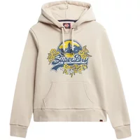 Women's hooded sweatshirt Superdry Floral