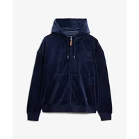 Damen Kapuzenjacke aus Velours Superdry Country Club