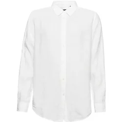 Women's Casual Linen Boyfriend Shirt Superdry
