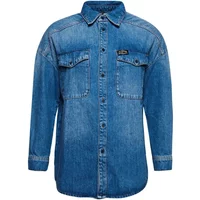 Women's oversized denim overshirt Superdry
