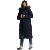 Fake fur coat for women Superdry Everest