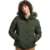 Kurze Daunenjacke mit Kapuze, Damen Superdry