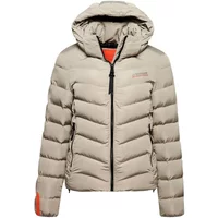 Women's hooded microfiber down jacket Superdry