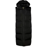 Women's long sleeveless hooded down jacket Superdry