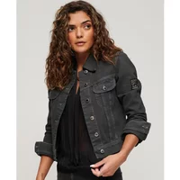 Women's short denim jacket Superdry Workwear St Tropez