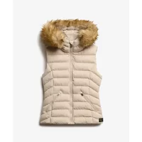 Women's sleeveless down jacket Superdry Fuji