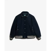 Wool bomber jacket for women Superdry Country Club