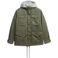Kapuzenjacke für Damen Superdry Borg Military