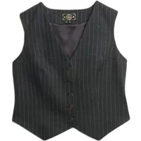 Women's suit waistcoat Superdry Pinstripe
