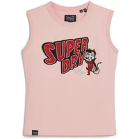 Slim Fit Tanktop Damen Superdry Retro
