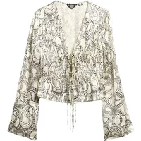 70s-style pleated blouse for women Superdry
