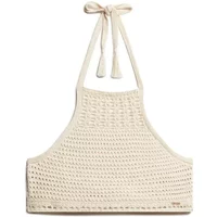 Crochet backless crop top for women Superdry