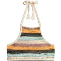 Crochet backless crop t-shirt for women Superdry