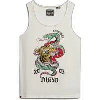 Women's sleeveless top Superdry Neo Trad Tattoo