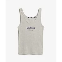 Women's printed tank top Superdry Athletic Essential