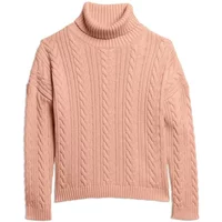 Rollkragenpullover mit abfallenden Schultern Frau Superdry