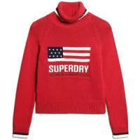 Women's roll-neck sweater Superdry Americana