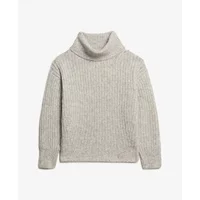 Grobstrick-Pullover mit weitem Ausschnitt für Frauen Superdry