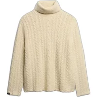 Women’s cable knit turtleneck sweater Superdry