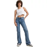 Ausgestellte Slim-Fit-Jeans mit halbhoher Taille Damen Superdry