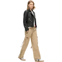 Damen tief geschnittene elastische Cargo-Hose Superdry Vintage