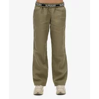 Leinen Damenhose mit Kordelzug Superdry
