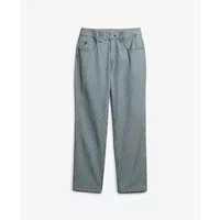 Women's striped Trousers Superdry Straight