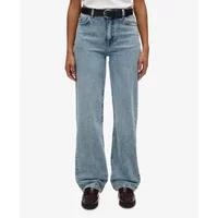 Hochgeschnittene Bio-Baumwolljeans für Frauen Superdry