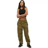 Oversize Damen Baggy-Parachute-Hosen Superdry