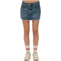 Damen Jeans Minirock Superdry