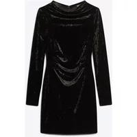 Damen-Kleid, kurz, langarm, aus Samt Superdry