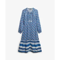 Women's long-sleeved printed midi dress Superdry