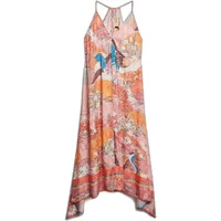 Printed jacquard dress with pointed hem for women Superdry