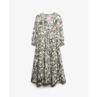 Damen Midikleid mit Rüschen Superdry